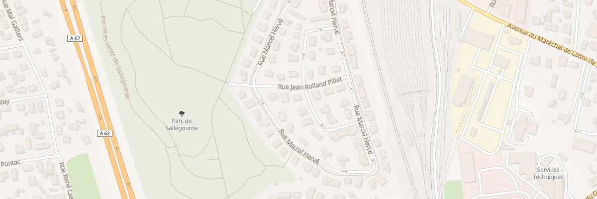 Plan du 5 Rue Jean Rolland Pillet à Villenave-d’Ornon