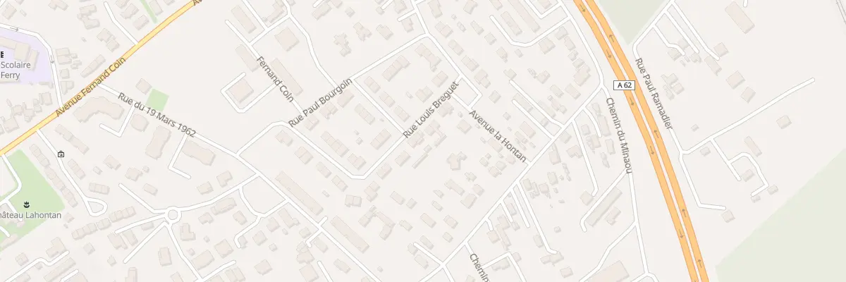 Plan du 10 Rue Louis Breguet à Villenave-d’Ornon