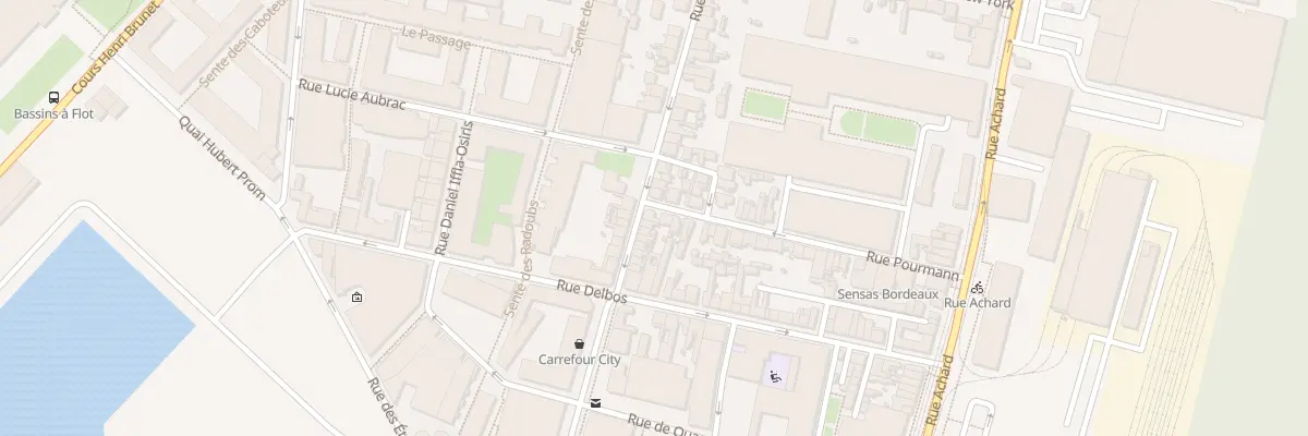 Plan du 48 Rue Blanqui à Bordeaux