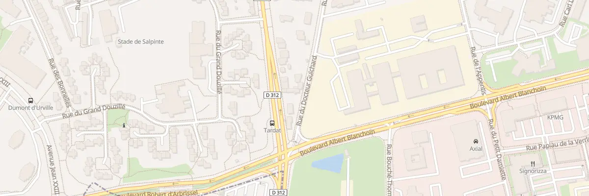Plan du 260 Rue du Doc Guichard à Angers