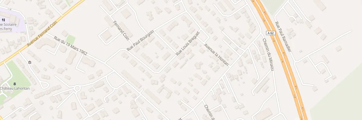 Plan du 12 Rue Louis Breguet à Villenave-d’Ornon