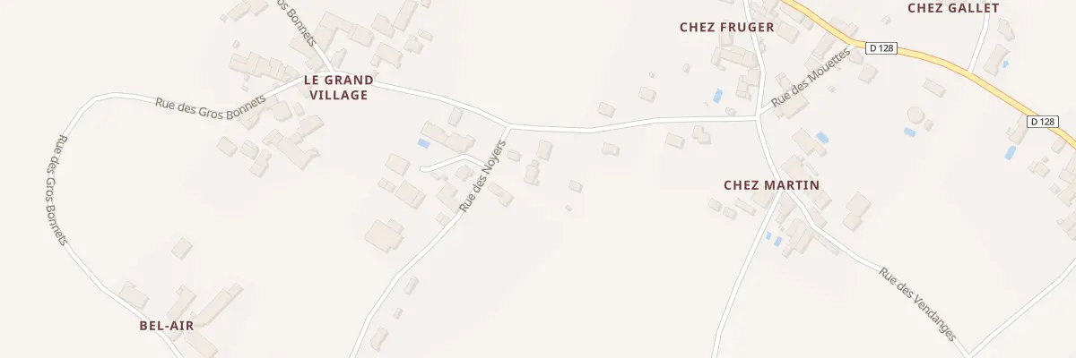 Plan du 1A Rue des Noyers à Courcoury