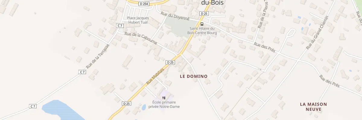 Plan du 45 Rue Mabilais à Lys-Haut-Layon