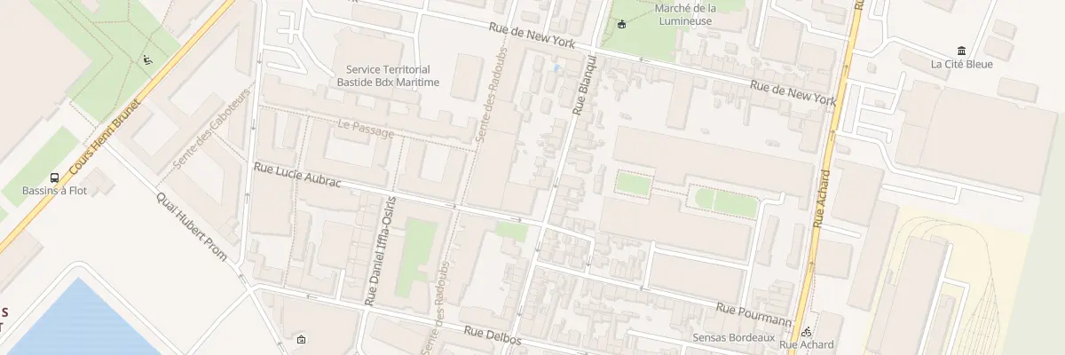 Plan du 65B Rue Blanqui à Bordeaux