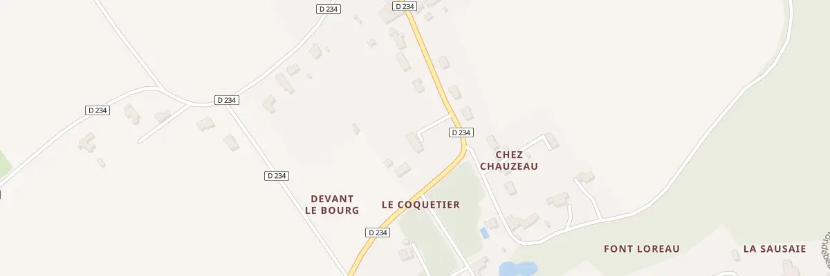 Plan du 26 Rue des Sables à Colombiers