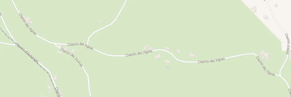 Plan du 8 Che des Vignes à Parbayse