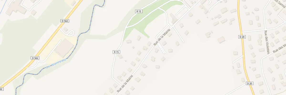 Plan du 36 Rue de la Mairie à Saint-Pierre-du-Regard