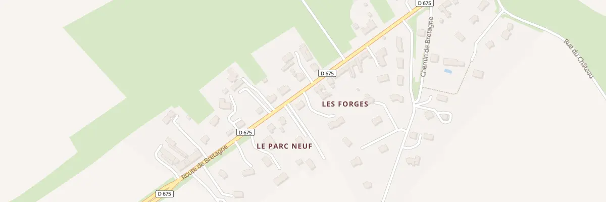 Plan du 29 Rte de Bretagne Missy à Val d’Arry