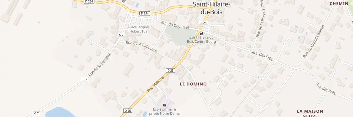 Plan du 8 Rue de la Cabourne à Lys-Haut-Layon