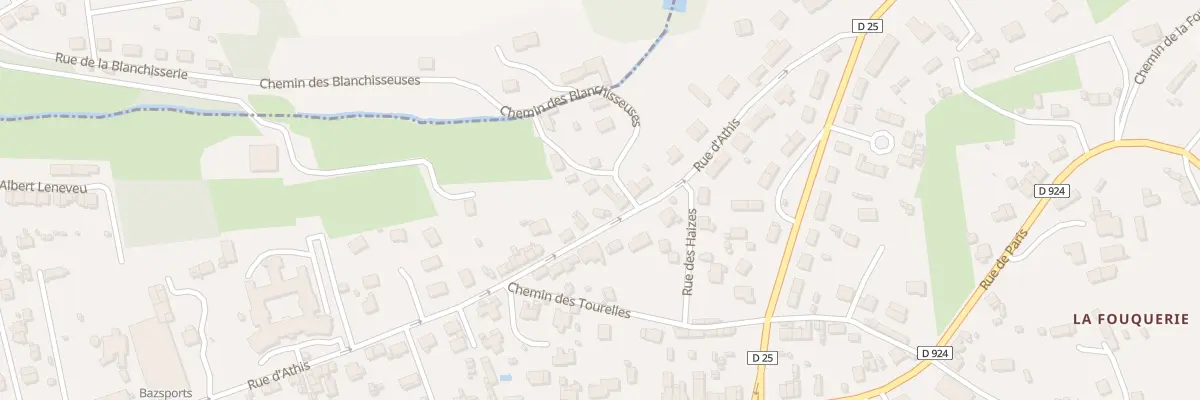 Plan du 89 Rue d’Athis à Flers
