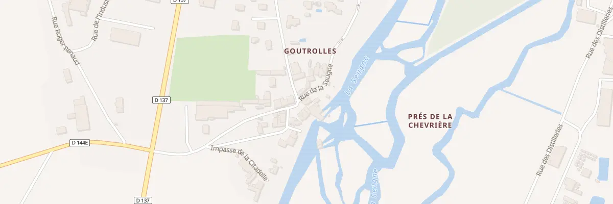 Plan du 28B Rue de la Seugne à Pons