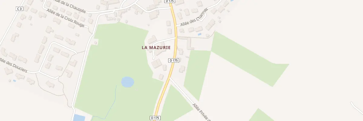 Plan du 11 Rue du Stade Breuil Chaussée à Bressuire