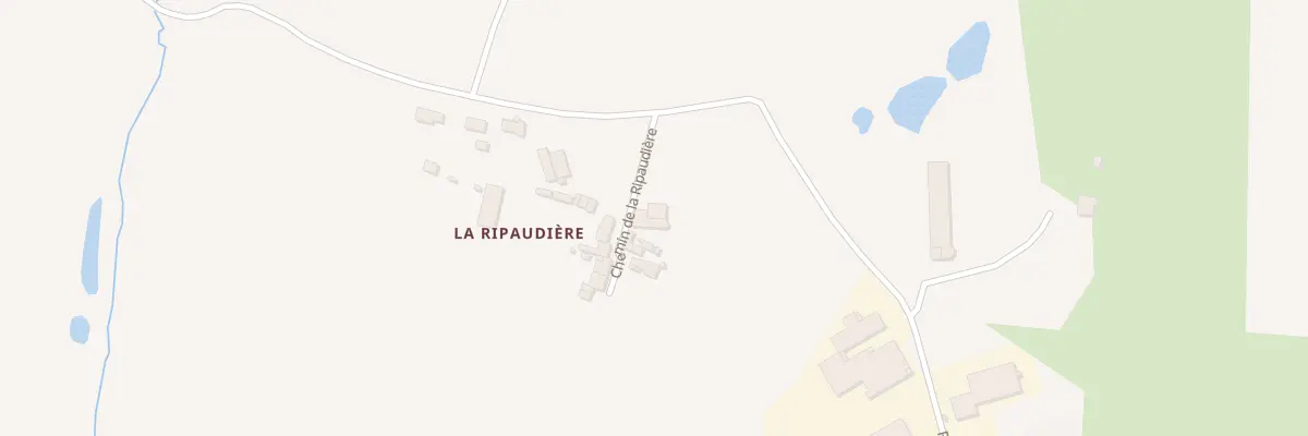 Plan du 1 La Ripaudière à Courlay