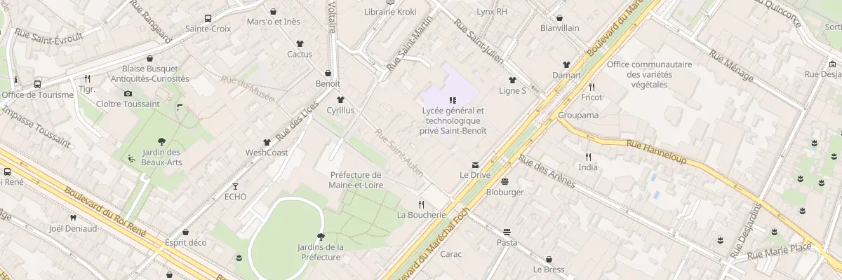 Plan du 63 Rue Saint-Aubin à Angers