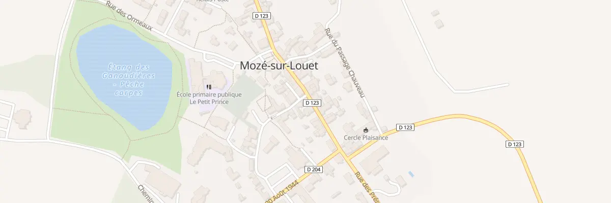 Plan du 17 Rue du 22 Juillet 1793 à Mozé-sur-Louet