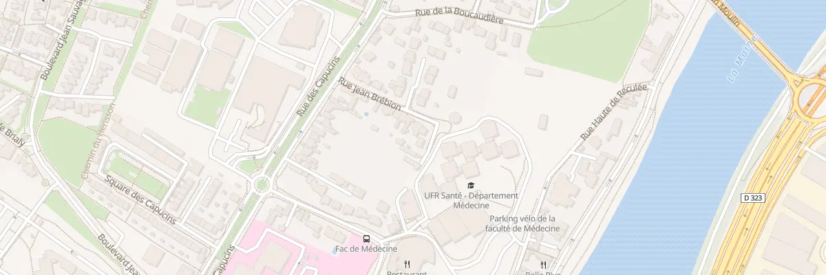 Plan du 15 Rue Jean Brébion à Angers