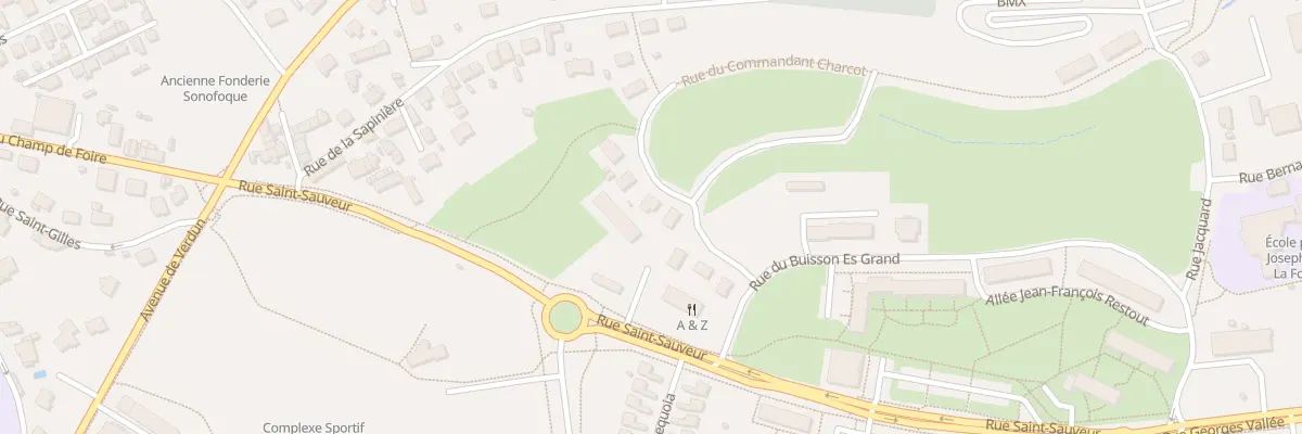Plan du 3 Rue du Cdt Charcot à Flers