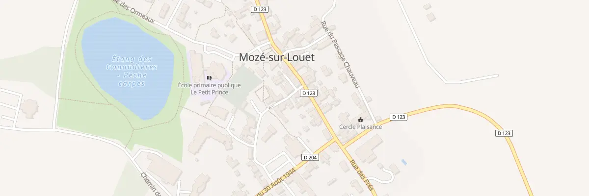 Plan du 4 Rue Saint-Samson à Mozé-sur-Louet