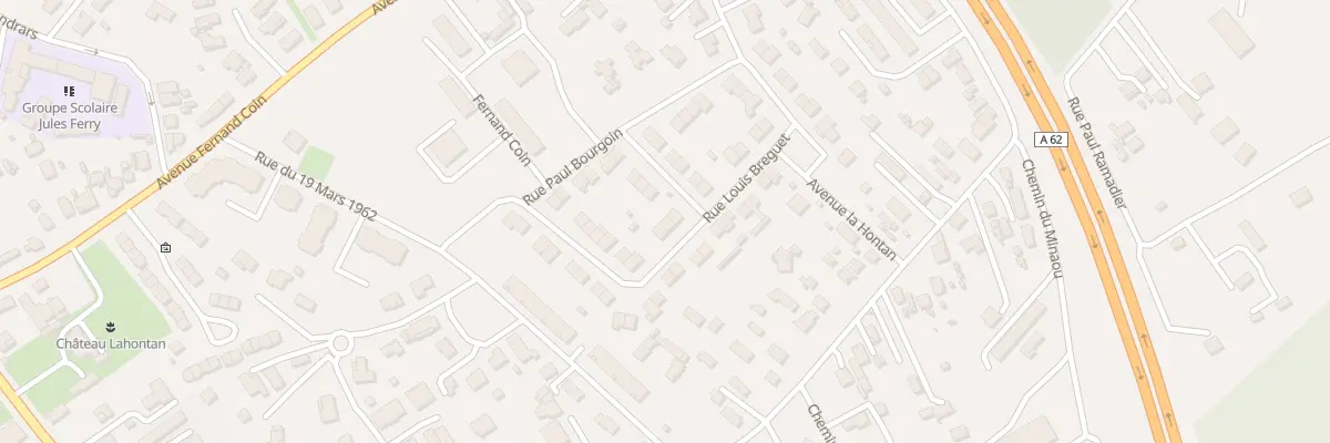 Plan du 13 Rue Louis Breguet à Villenave-d’Ornon
