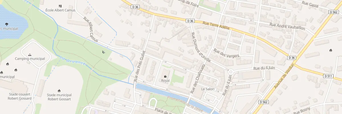 Plan du 8 Rue de la Bataille - Conde à Condé-en-Normandie