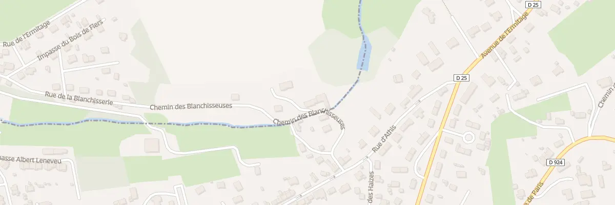 Plan du 50 Bois de Flers à Saint-Georges-des-Groseillers
