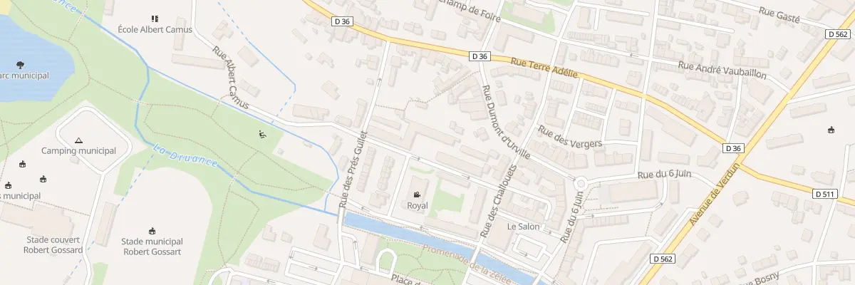 Plan du 16 Rue de la Bataille - Conde à Condé-en-Normandie