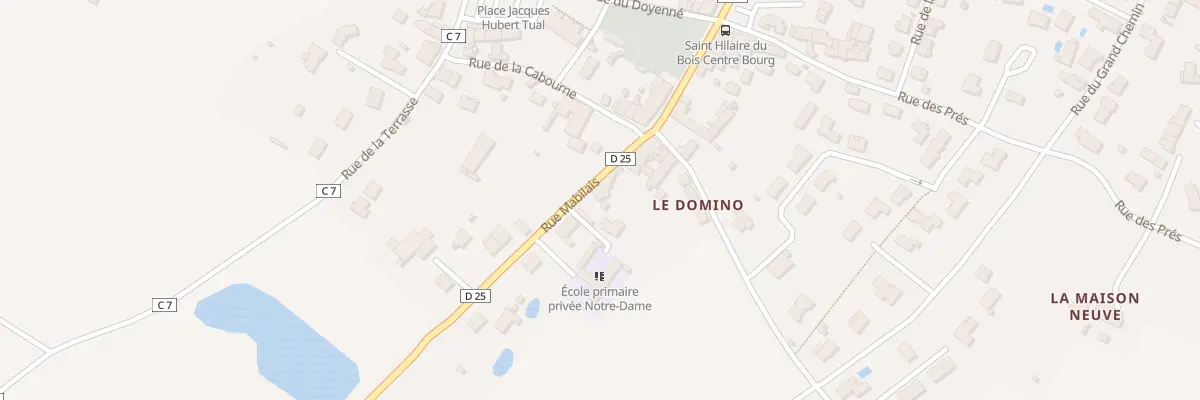 Plan du 51 Rue Mabilais à Lys-Haut-Layon