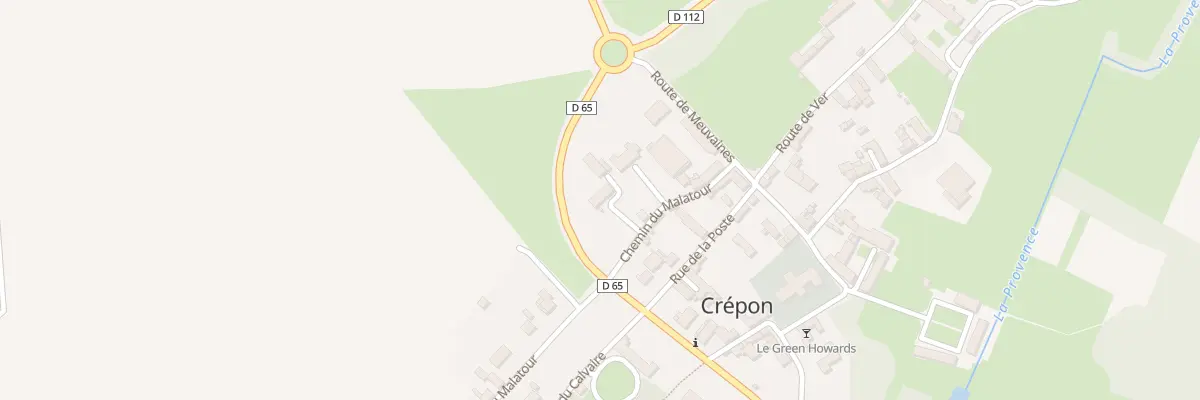 Plan du 8 Chemin de Malatour à Crépon