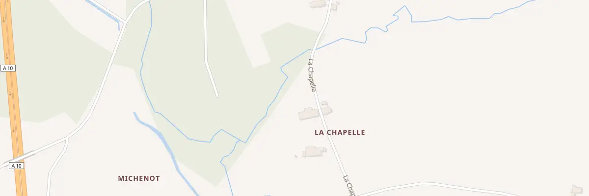 Plan du 3 La Chapelle à Boisredon