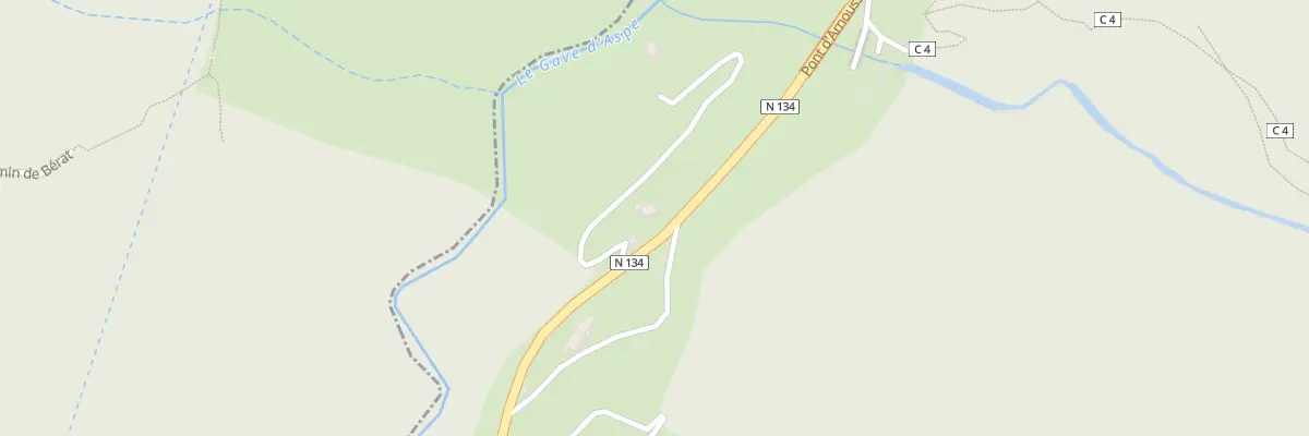 Plan du 3106 Rte du Tunnel à Urdos