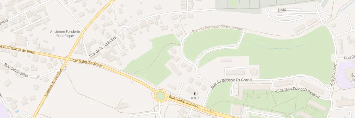 Plan du 5 Rue du Cdt Charcot à Flers