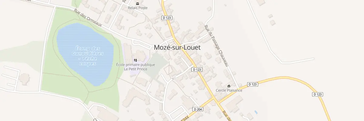 Plan du 6 Imp des Tonneliers à Mozé-sur-Louet
