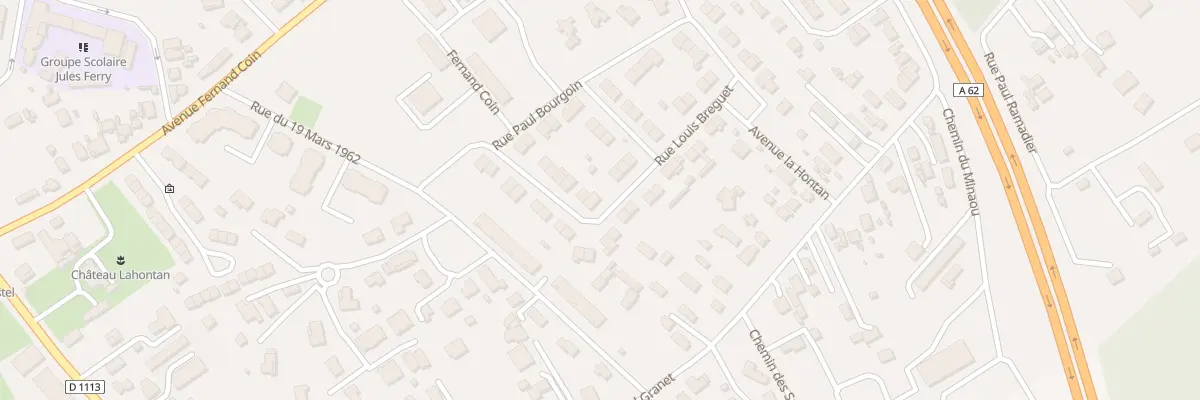 Plan du 17 Rue Louis Breguet à Villenave-d’Ornon