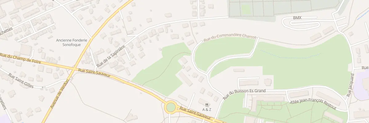 Plan du 7 Rue du Cdt Charcot à Flers