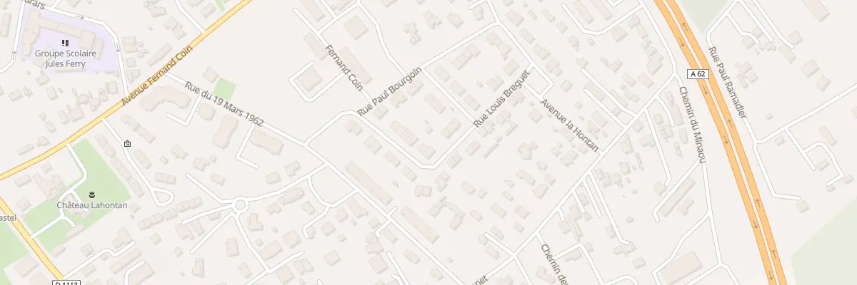 Plan du 19 Rue Louis Breguet à Villenave-d’Ornon