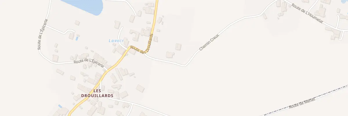 Plan du 77 Les Drouillards à Générac