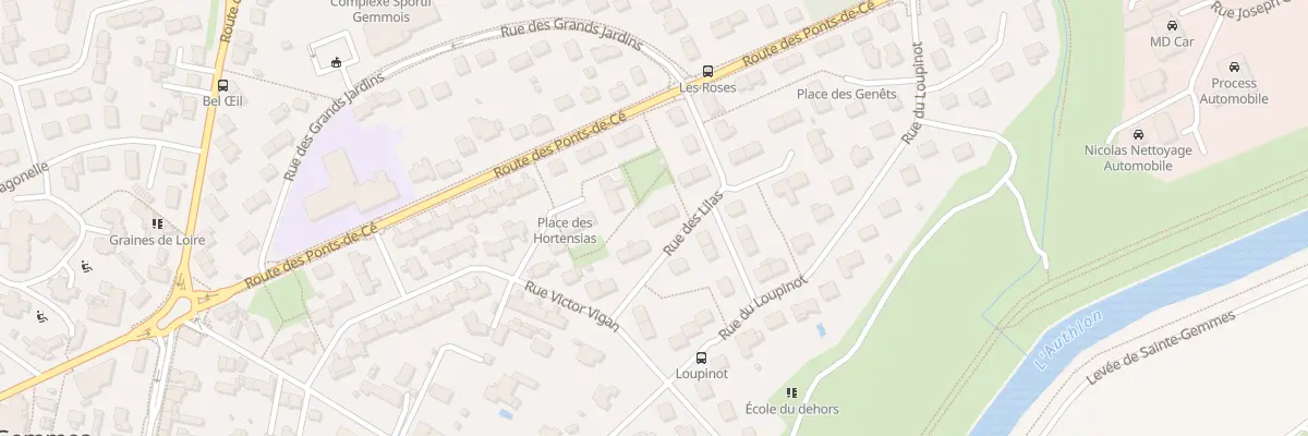 Plan du 7 Rue des Lilas à Sainte-Gemmes-sur-Loire