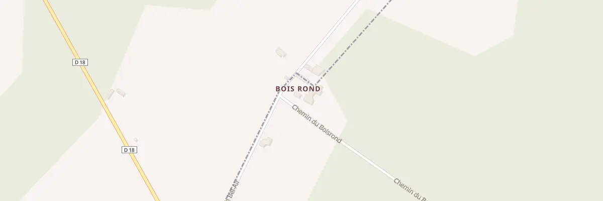 Plan du 2 Bois Rond à Campugnan