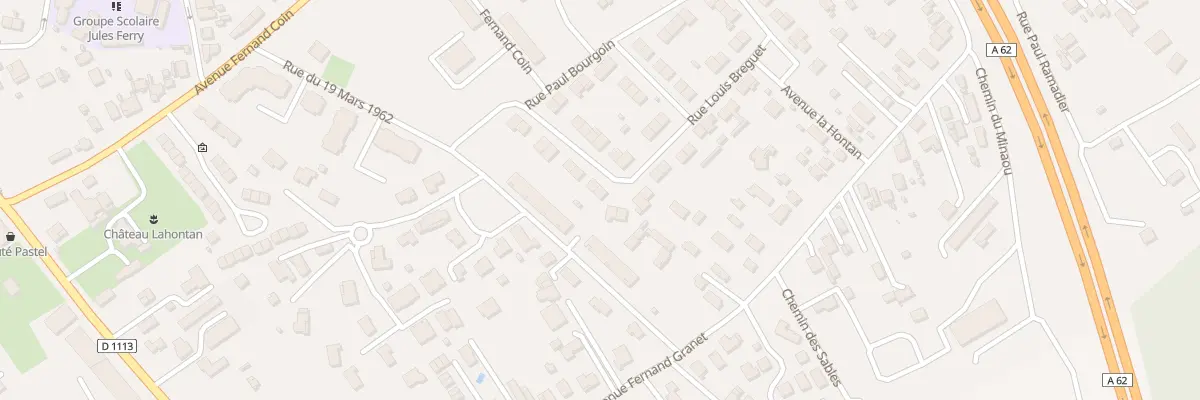 Plan du 30 Rue Louis Breguet à Villenave-d’Ornon