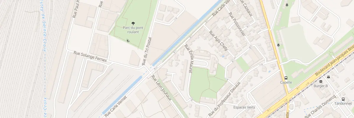Plan du 136 Rue Carle Vernet à Bordeaux