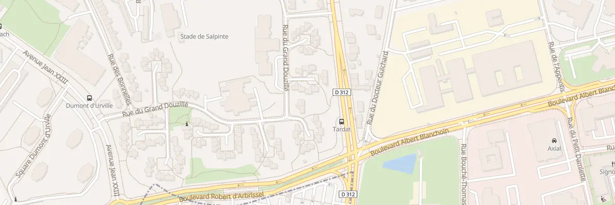 Plan du 128 Rue du grand Douzillé à Angers