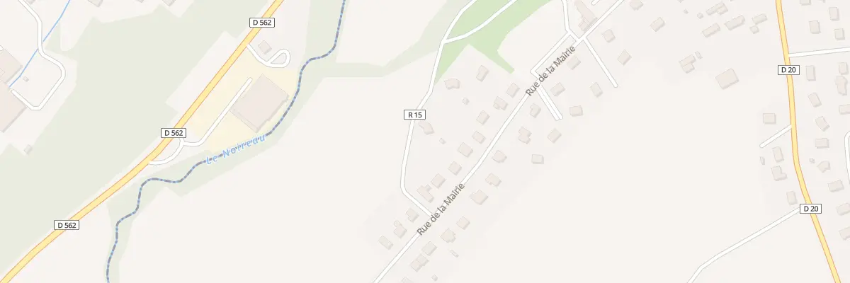 Plan du 48B Rue de la Mairie à Saint-Pierre-du-Regard