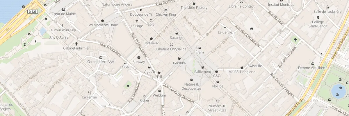 Plan du 16 Rue des Deux Haies à Angers
