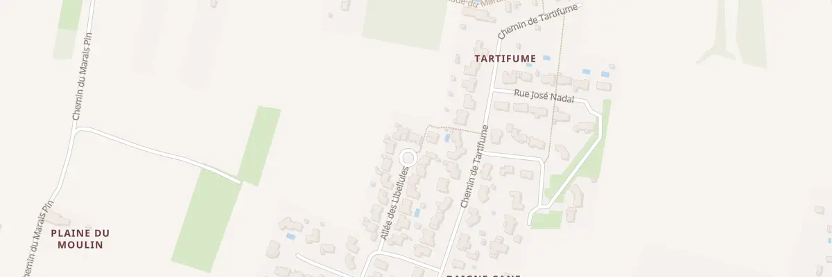 Plan du 7B All des Libellules à Magné