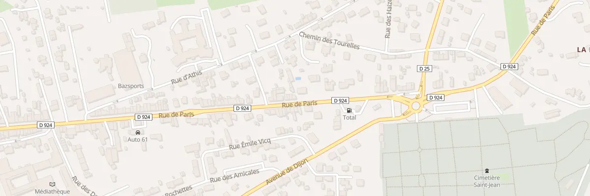 Plan du 283 Rue de Paris à Flers
