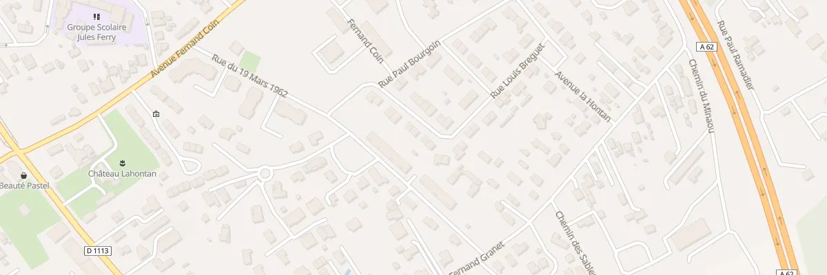 Plan du 34 Rue Louis Breguet à Villenave-d’Ornon