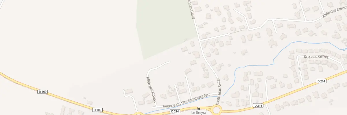 Plan du 13 All des Noahs à Martillac