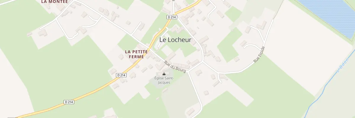 Plan du 3 Le Bourg Le Locheur à Val d’Arry