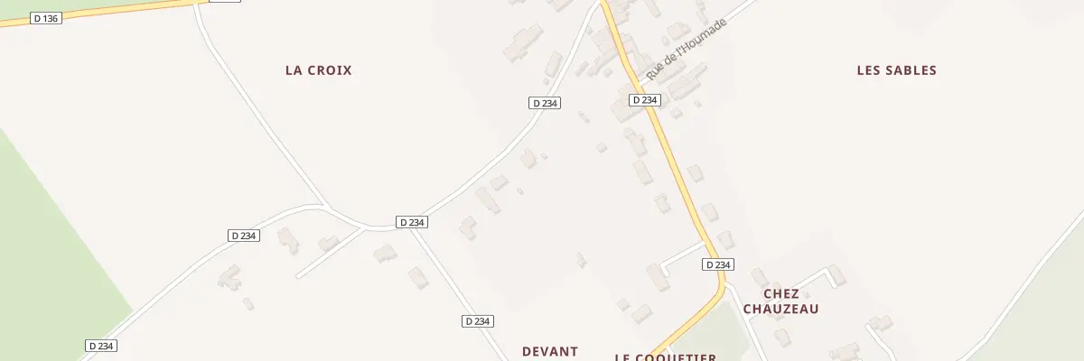 Plan du 11 Rue du 19 Mars 1962 à Colombiers