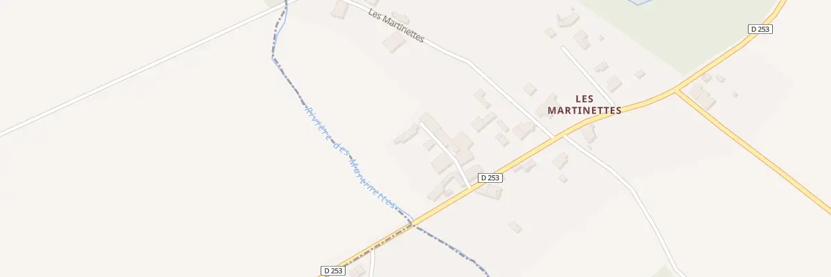 Plan du 399 Les Martinettes à Reignac